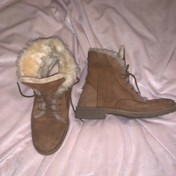 Ugg lace up booties - Picture 2 of 3